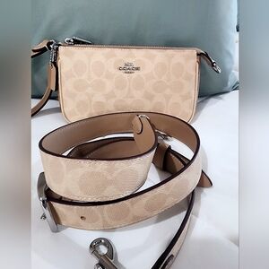 Coach Cream Crossbody Bag